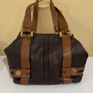 Michael Kors Vintage Buckled Shoulder Bag — Michael Kors Soho bags MK work Bags